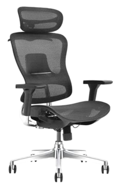 Knox HB Black Chair – High Back Ergonomic Chair
