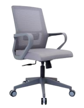 Ecco MB Chair Grey – Mid Back Ergonomic Chair