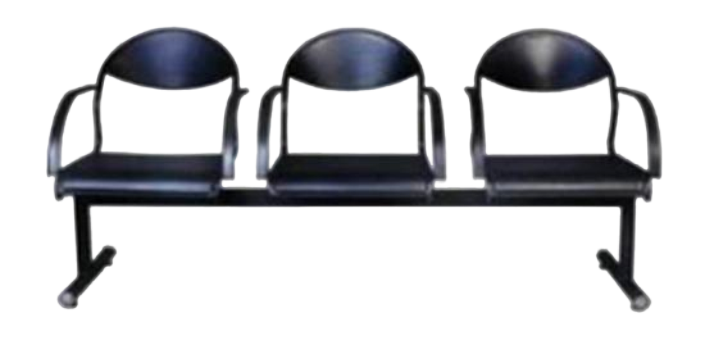 Perforated 3 Seater Waiting Chairs – Airport Bench