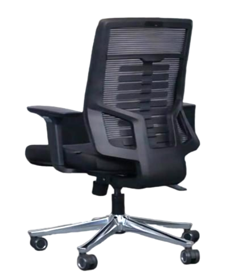 Scales MB Black Chair – Mid Back Ergonomic Chair