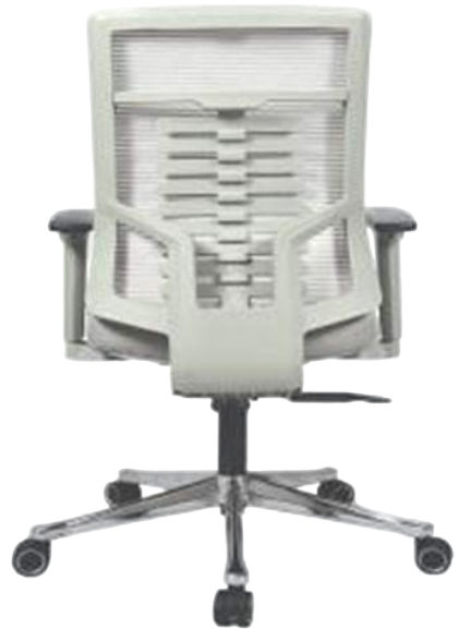 Scales MB Grey Chair – Mid Back Ergonomic Chair