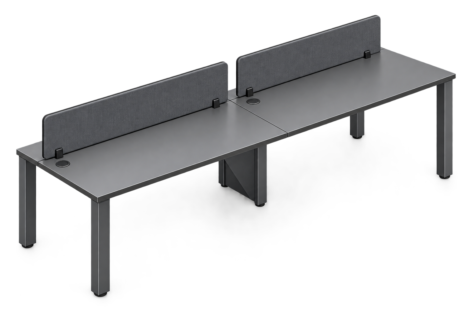 DESKING NON-SHARING LINEAR WORKSTATION