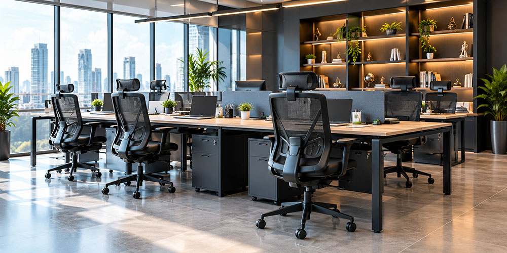 SK Traders Modern Office Furniture Showroom in Mangalore