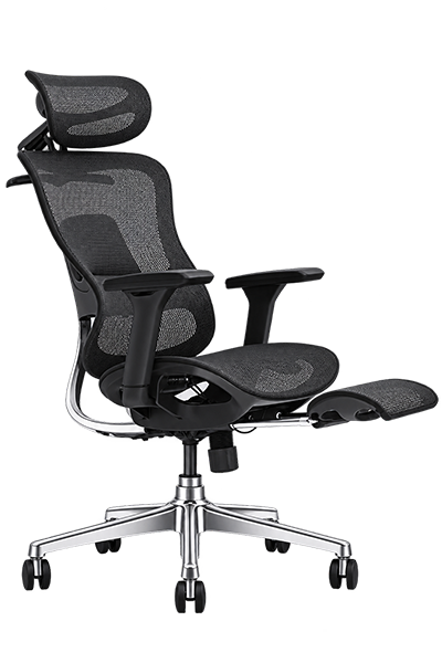 Imported Reclining Ergonomic Chair with Leg Rest - SK Traders